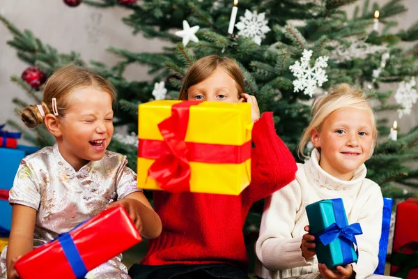 Family Christmas - three — Stock Photo, Image