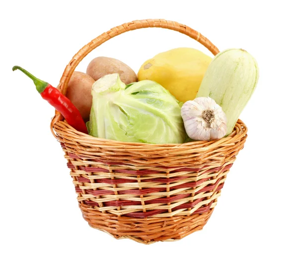 Wiklinowy mały z warzywami — Zdjęcie stockowe