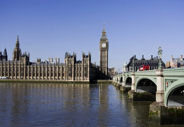 Puente Big Ben Westminster —  Fotos de Stock