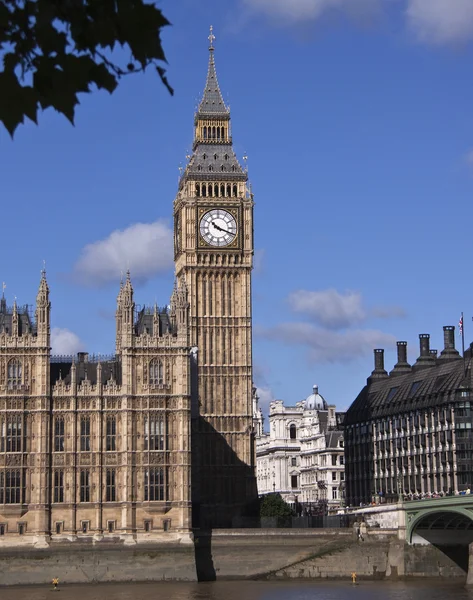Big Ben Sur Westminster Palace Londres — Photo