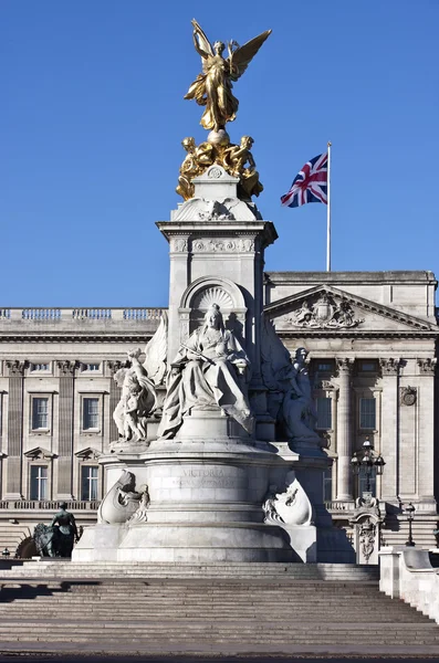 Monumento Reina Victoria Cerca Del Palacio Buckingham — Foto de Stock