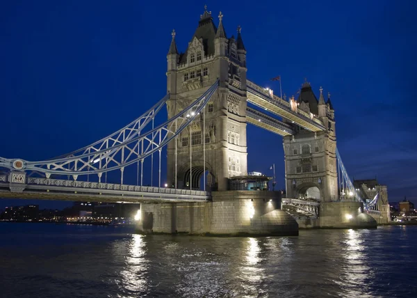 Tower Bridge Nachts — Stockfoto