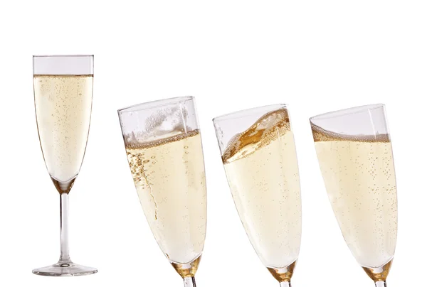 Kieliszki szampana — Zdjęcie stockowe