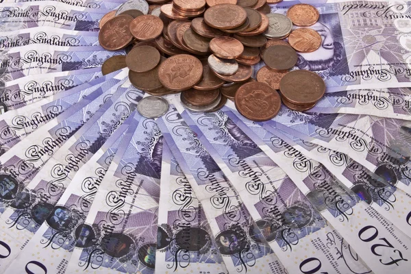 Britannian puntaa ja penniäkään — kuvapankkivalokuva
