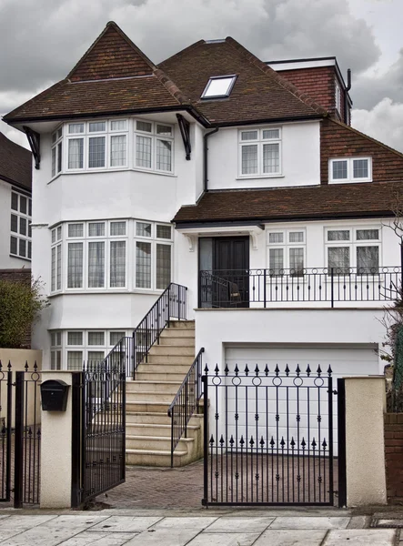 Anglický styl house v Londýně — Stock fotografie