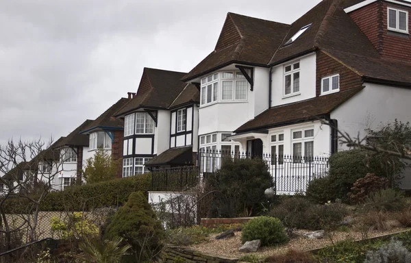 Casas de estilo inglés en Londres — Foto de Stock