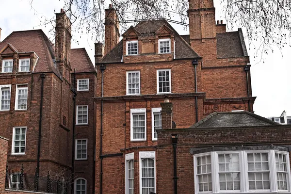 Georgiansk stil byggnad i london — Stockfoto