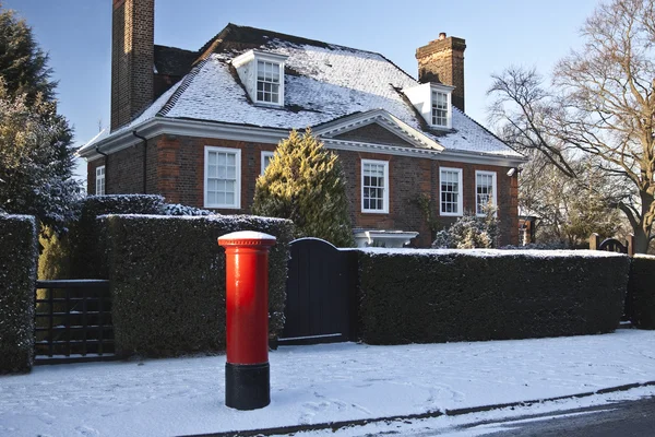 Télen az utcán Londonban — Stock Fotó