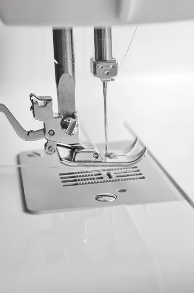Close Sewing Maching Work — Stock Photo, Image