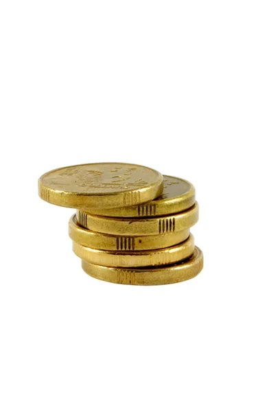 Dolar australijski dwie monety — Zdjęcie stockowe