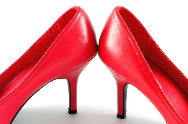 两个红色的鞋跟 — 图库照片