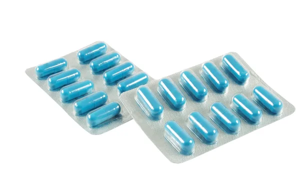 Píldoras antibióticas — Foto de Stock