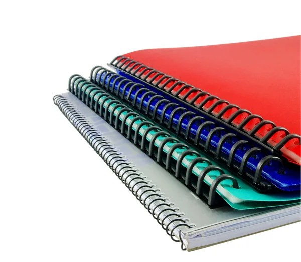 Folders and notebook — Stock Photo, Image