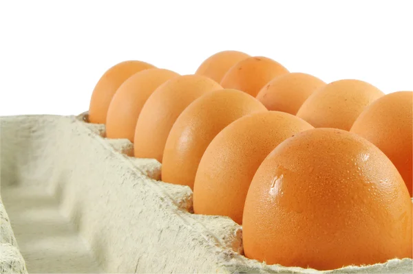 Пакет яиц — стоковое фото