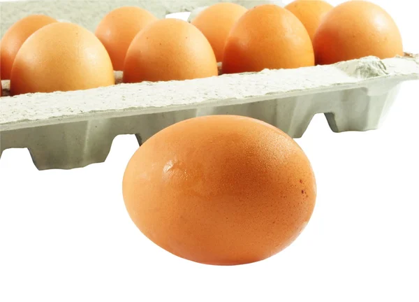 Primo piano delle uova — Foto Stock