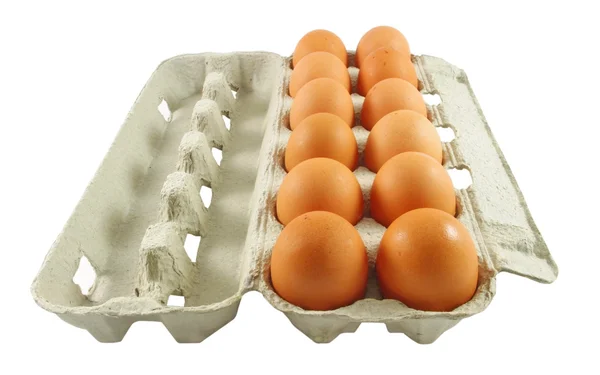 Pachet de ouă — Fotografie, imagine de stoc