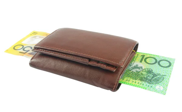 Paralı cüzdan — Stok fotoğraf