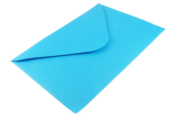 파란 봉투 — 스톡 사진