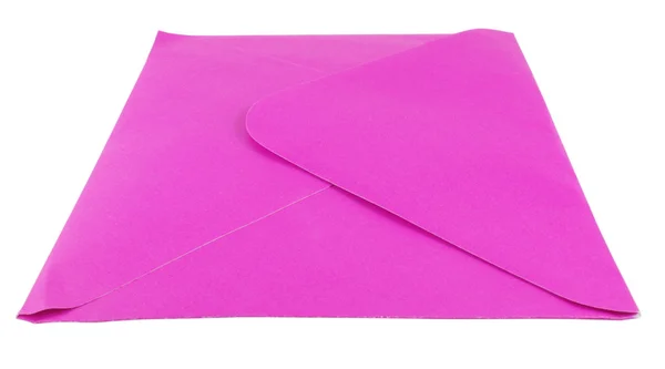 Envelope rosa — Fotografia de Stock