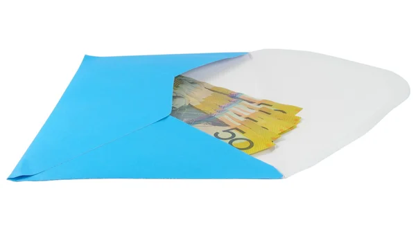 Envelope with money — Stock Photo, Image