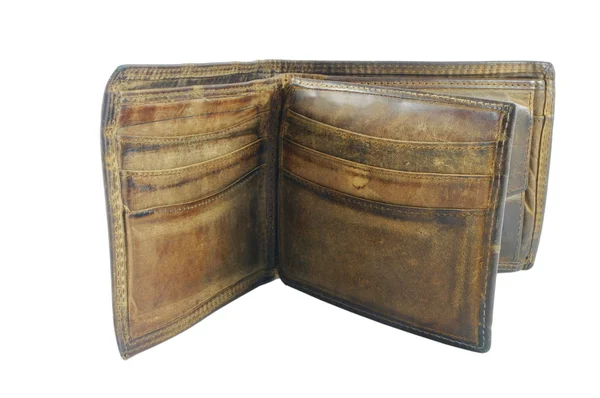 Παλιό πορτοφόλι — Φωτογραφία Αρχείου