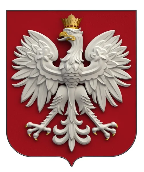 Polonya Devlet mührü — Stok fotoğraf