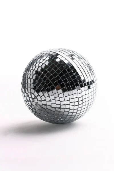 Disco labdát elszigetelt fehér — Stock Fotó