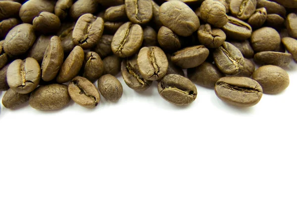 Coffee Beans on White Background — Stock Photo, Image