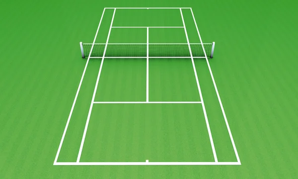 Tenis yeşil kamp