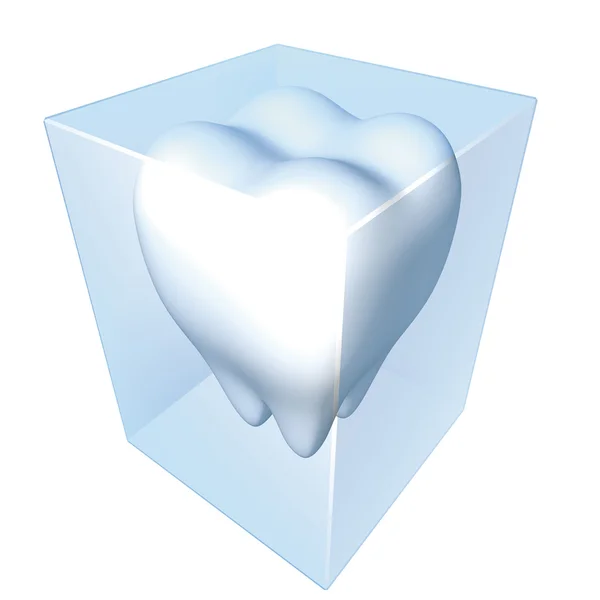 Stock image Tooth cube