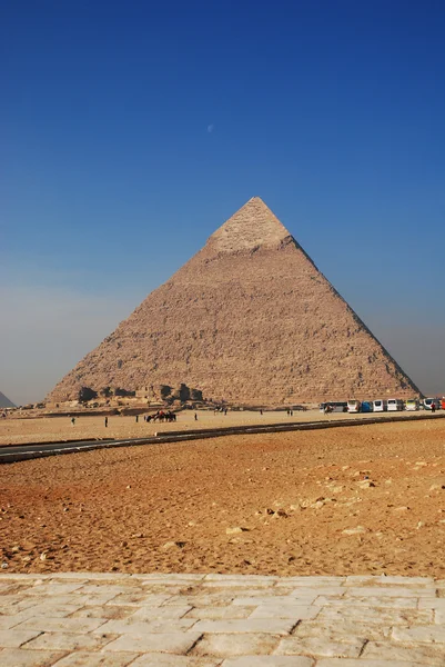 Egypten pyramid — Stockfoto