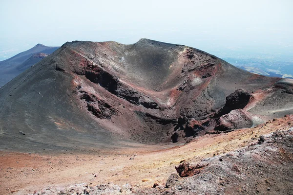 Вулкан Этна Стоковое Фото