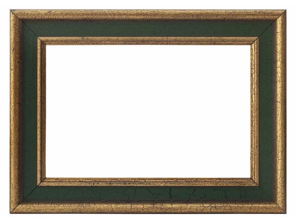 Wooden Photo Frame Clipping Path — Stock Photo, Image