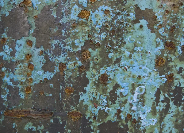 Painted Surface Oxidized Passage Time — Stock Photo, Image