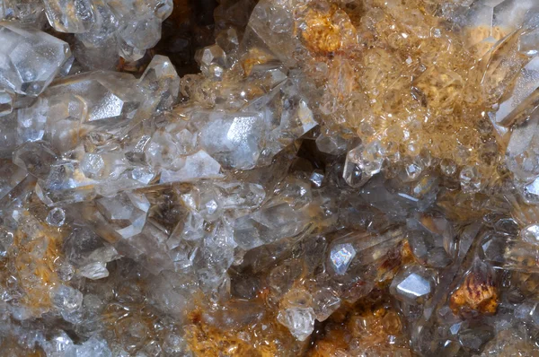 Detalhe pedra de cristal celestino — Fotografia de Stock