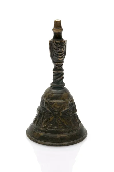 Ręka stary dzwon — Zdjęcie stockowe