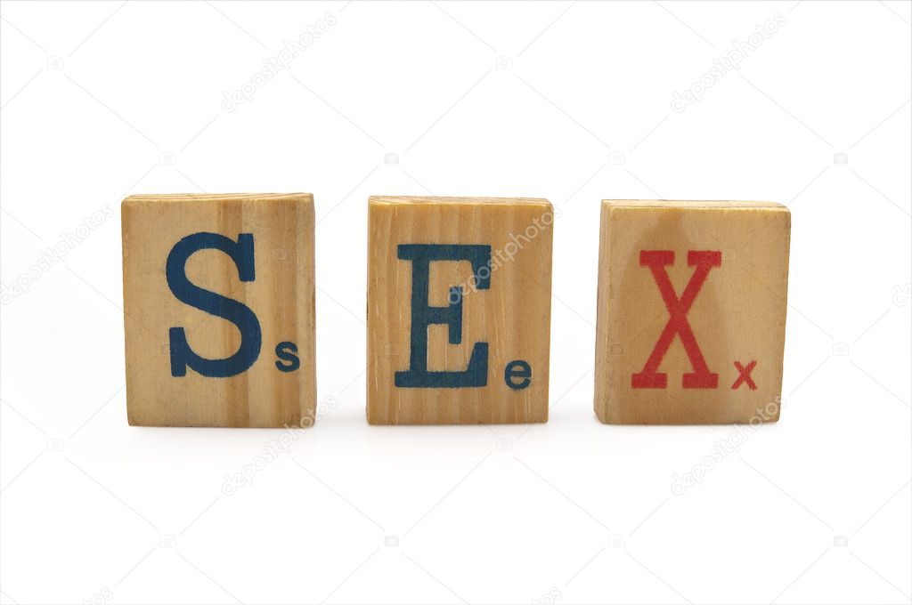 Słowo Seks — Zdjęcie Stockowe © Paulrommer 4895169