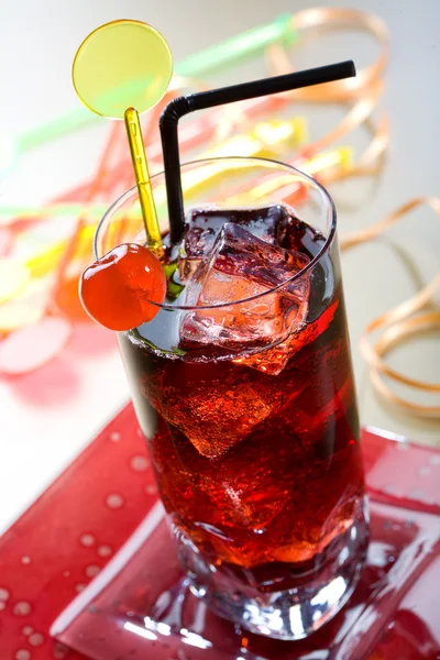 Red drink — Stock Photo, Image