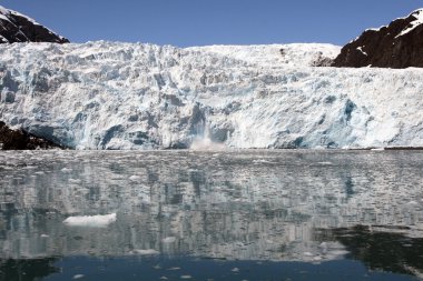 Northwestern Glacier near Seward, Alaska clipart