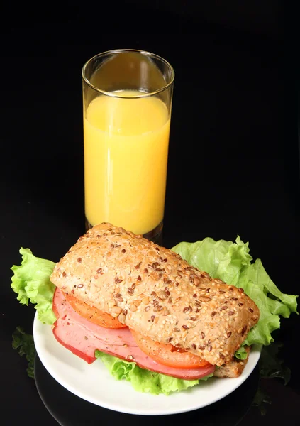 Сандвич Завтрак — Stock Photo, Image