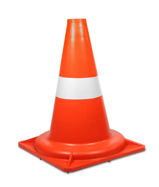 Stock image Under construction. Cone