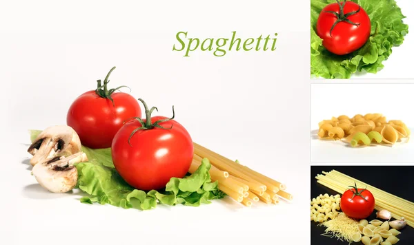 stock image Pasta and tomato