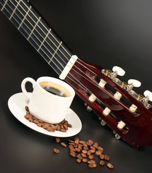 Coffe Guitar — Stock Photo, Image