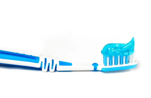 Зубная Щетка Паста — Stock Photo, Image
