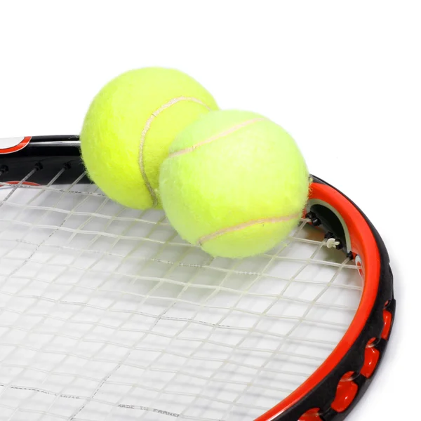 Tennis Racket Balls — Stock Photo, Image