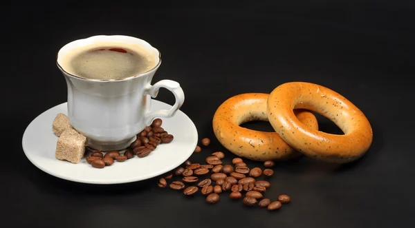 Кофе Печенье — стоковое фото