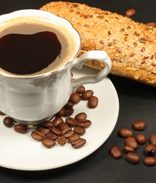 Káva Sušenky — Stock fotografie
