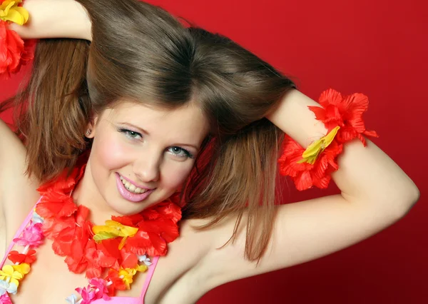Aloha Bikini Girl — Stockfoto
