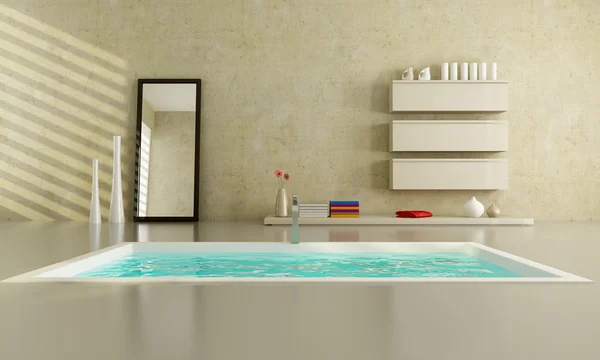 Bagno minimalista — Foto Stock