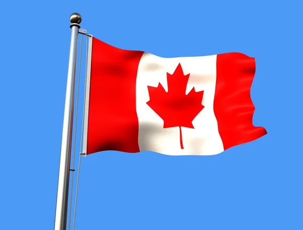 stock image Flag of canada